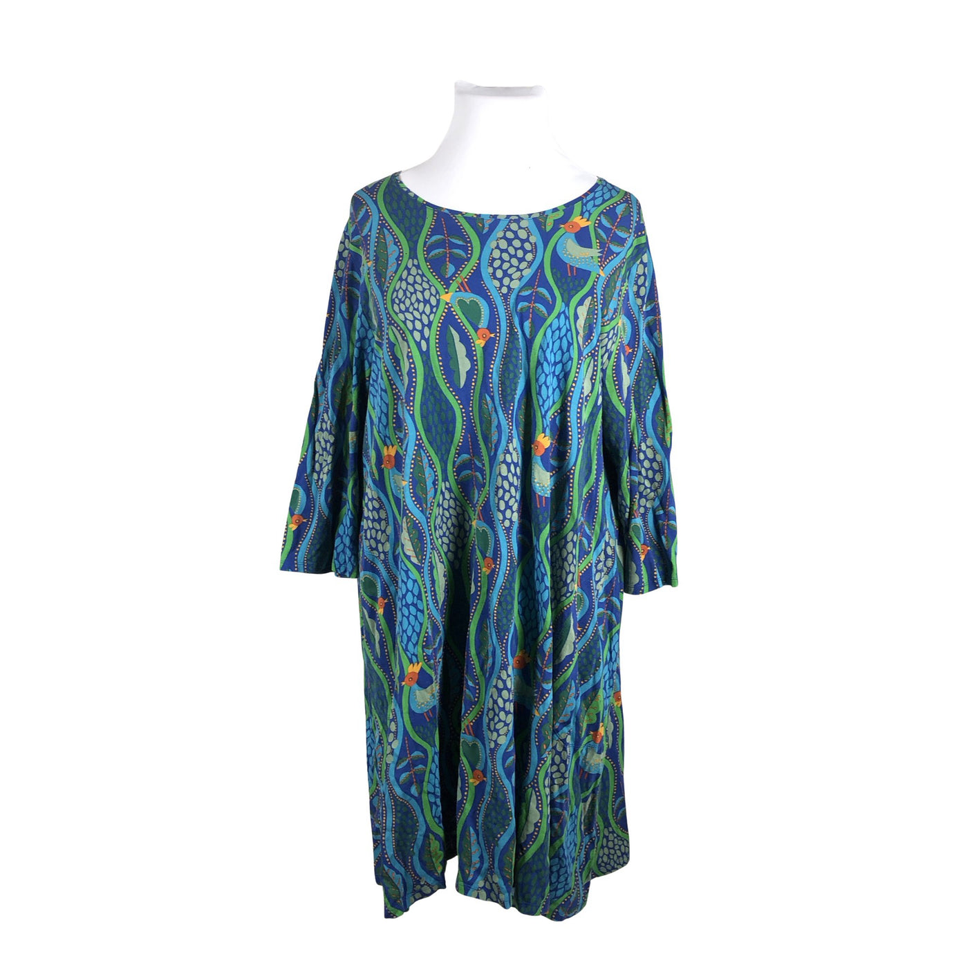 Unisex Gudrun Sjöden - Trikotaažist kleit, suurus 52 - Roheline (1)