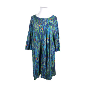 Unisex Gudrun Sjöden - Trikotaažist kleit, suurus 52 - Roheline (2)