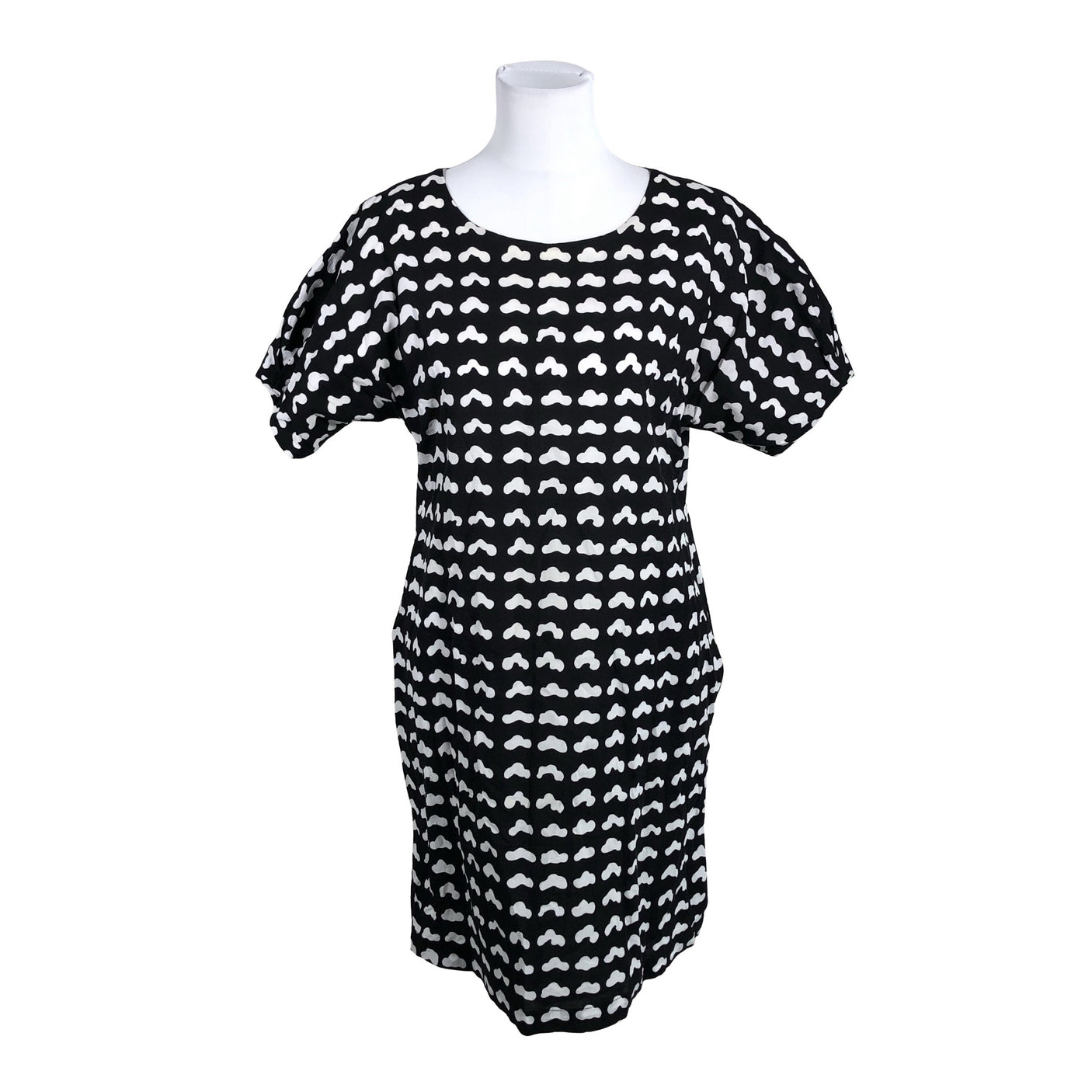 Unisex Marimekko - Mitteveniv kleit, suurus 38 - Must (1)