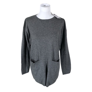 Unisex Nanso - Kootud tuunika, suurus 32 - Hall (1)