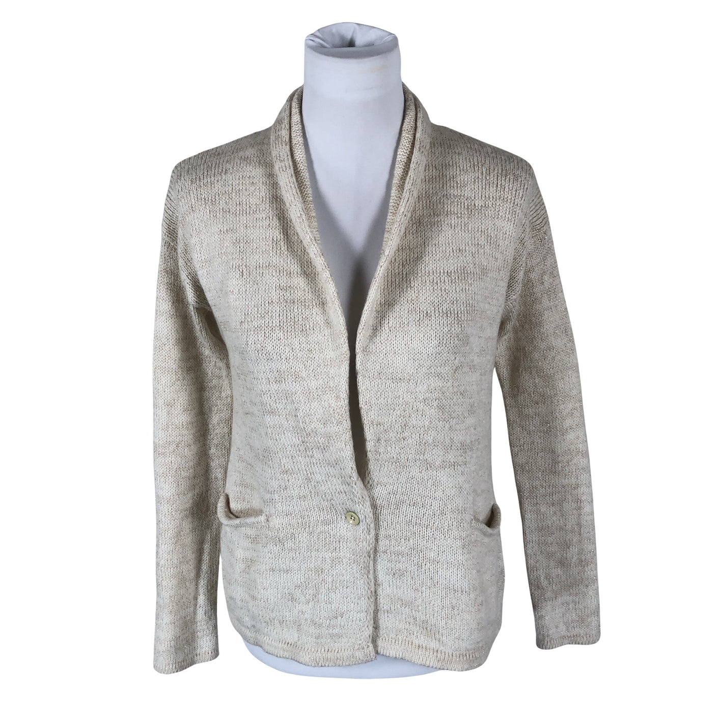 Unisex Hugo Boss - Kardigan, suurus 34 - Beige (1)