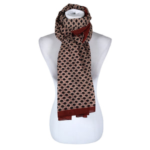 Unisex Natura - Õhuke sall, suurus Maxi - Punane (1)