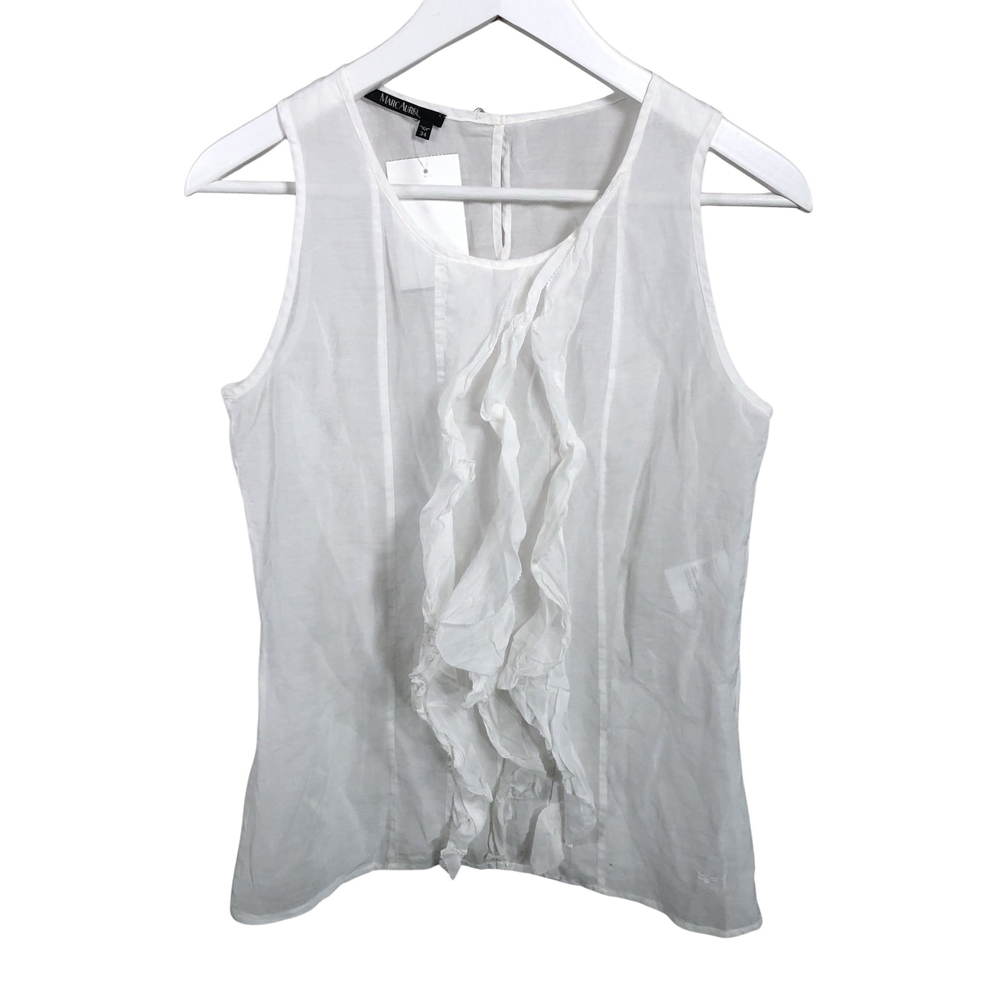 Unisex Marc Aurel - Topp, suurus 34 - Valge (1)