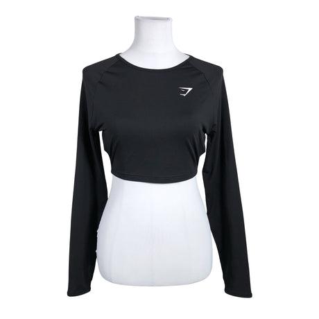Unisex Gymshark - Spordisärk, pikad käised, suurus 36 - Must ()