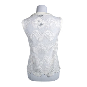 Unisex Galeries Lafayette - Topp, suurus 36 - Looduslik valge (2)