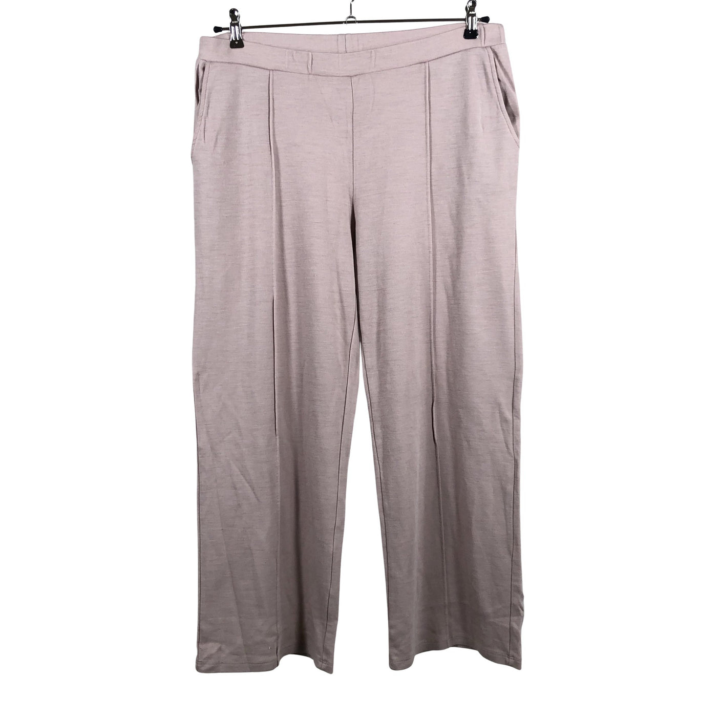 Unisex Lindex - Trikotaažist püksid, suurus 38 - Heleroosa (1)