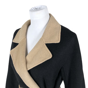 Unisex Max&Co - Villane mantel, suurus 38 - Must (3)