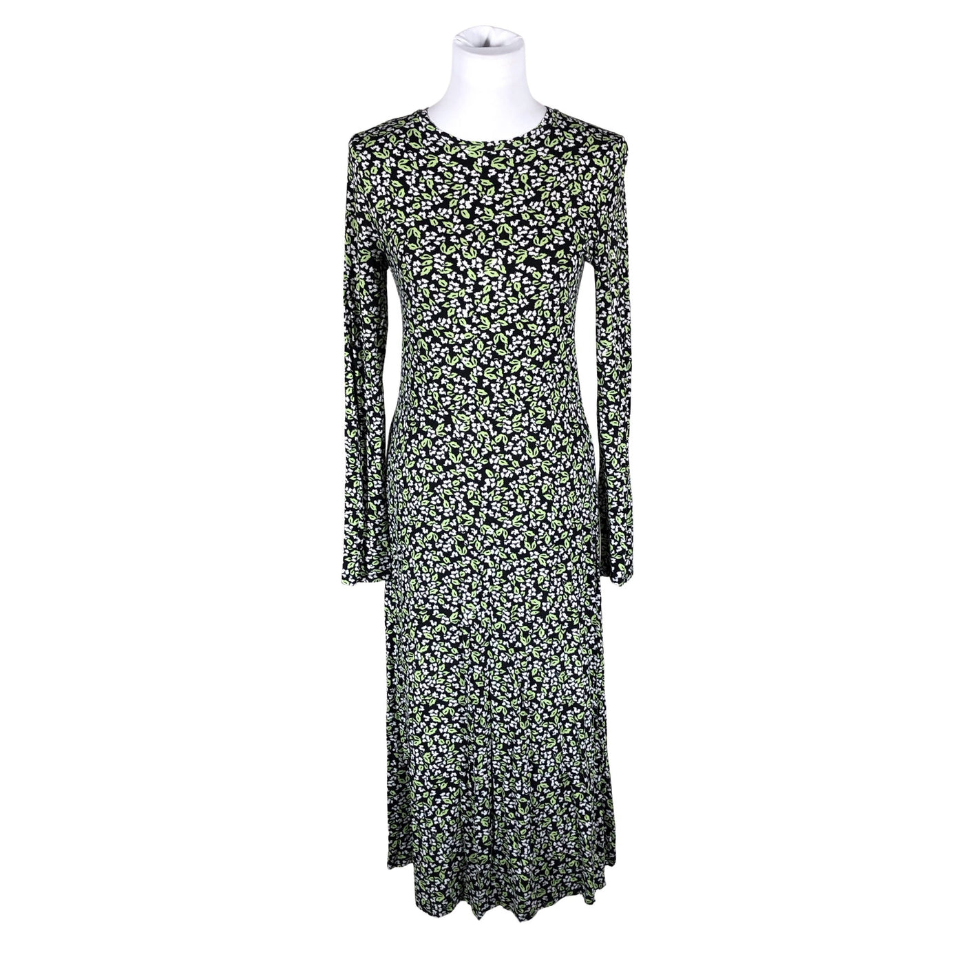 Unisex Lindex - Trikotaažist kleit, suurus 36 - Roheline (1)