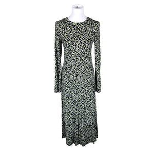 Unisex Lindex - Trikotaažist kleit, suurus 36 - Roheline (1)