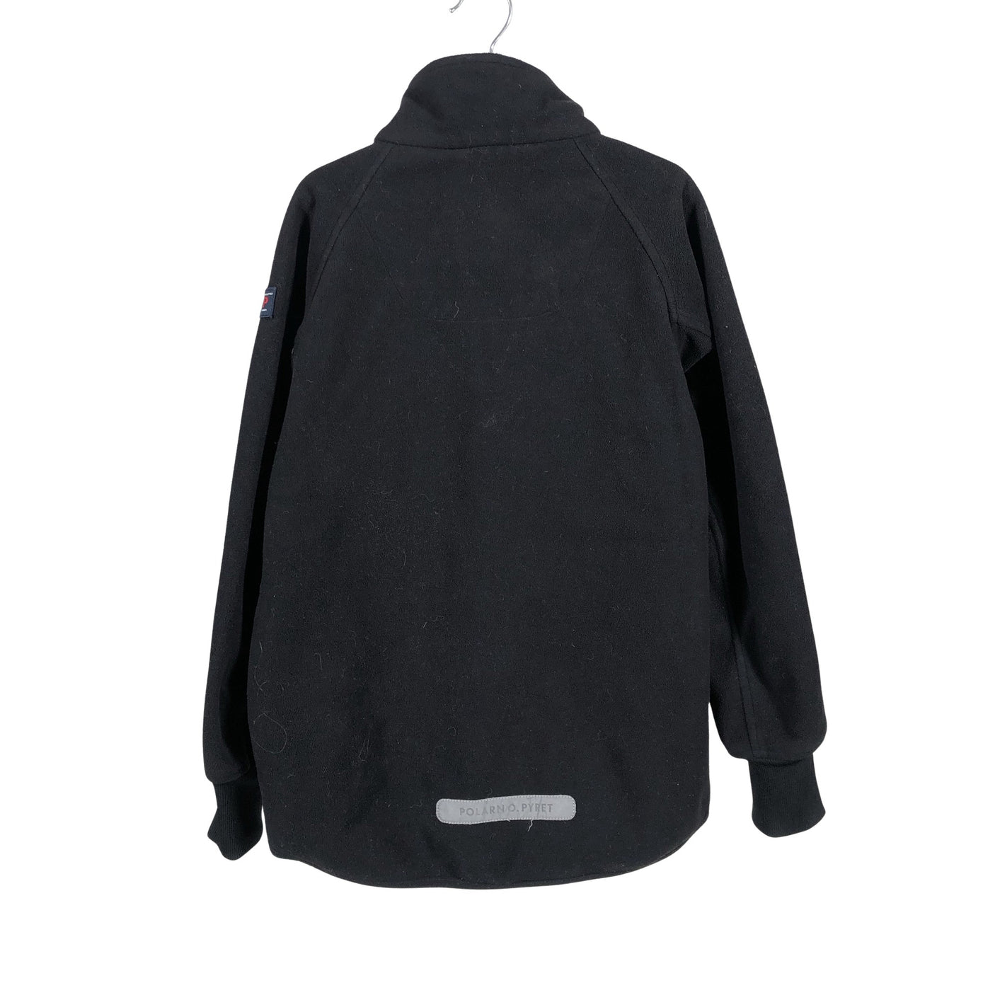 Unisex Polarn O. Pyret - Fliisjakk, suurus 134 - 140 - Must (2)