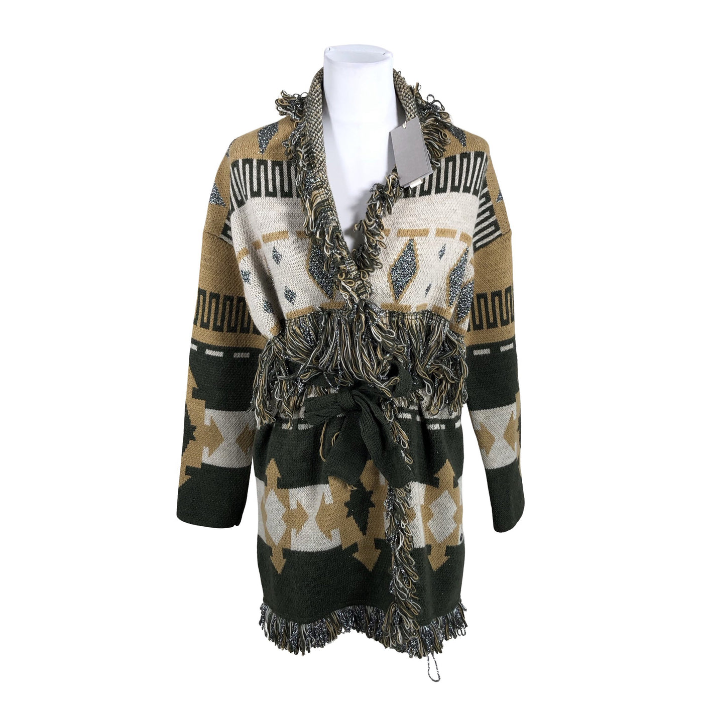 Unisex Guess - Kardigan, suurus 36 - Roheline (1)