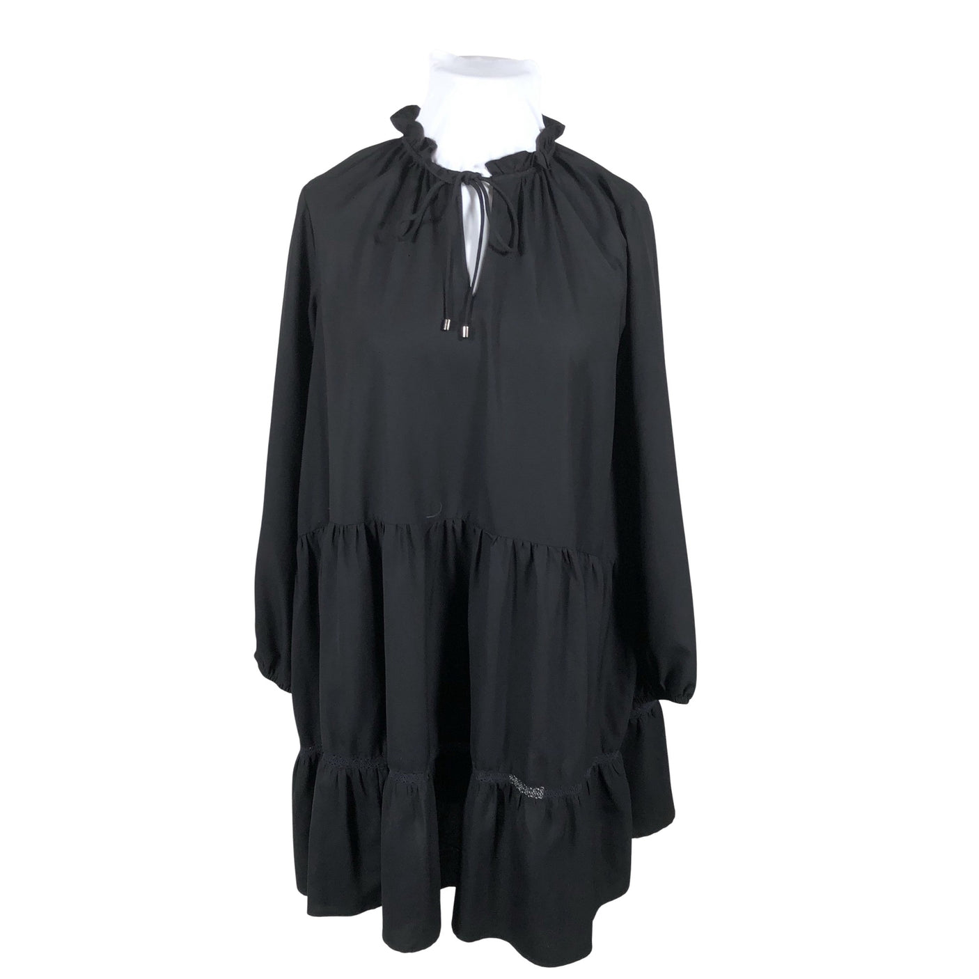 Unisex Lindex - Õhuke kleit, suurus 44 - Must (1)