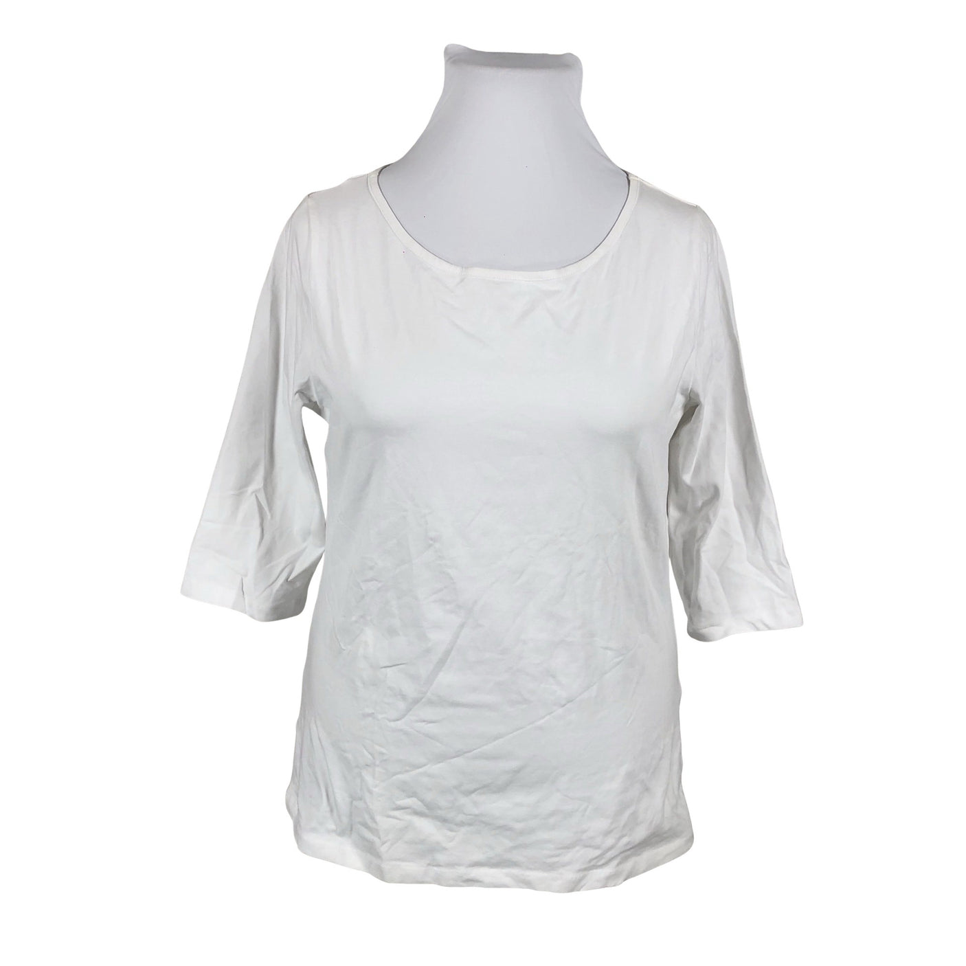 Unisex Global - Trikotaažist pluus, suurus 42 - Valge (1)