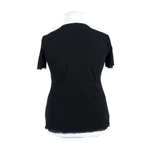 Unisex Gerry Weber - Lühikeste käistega pluus, suurus 42 - Must (2)