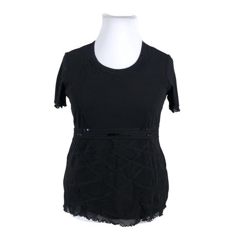 Unisex Gerry Weber - Lühikeste käistega pluus, suurus 42 - Must ()