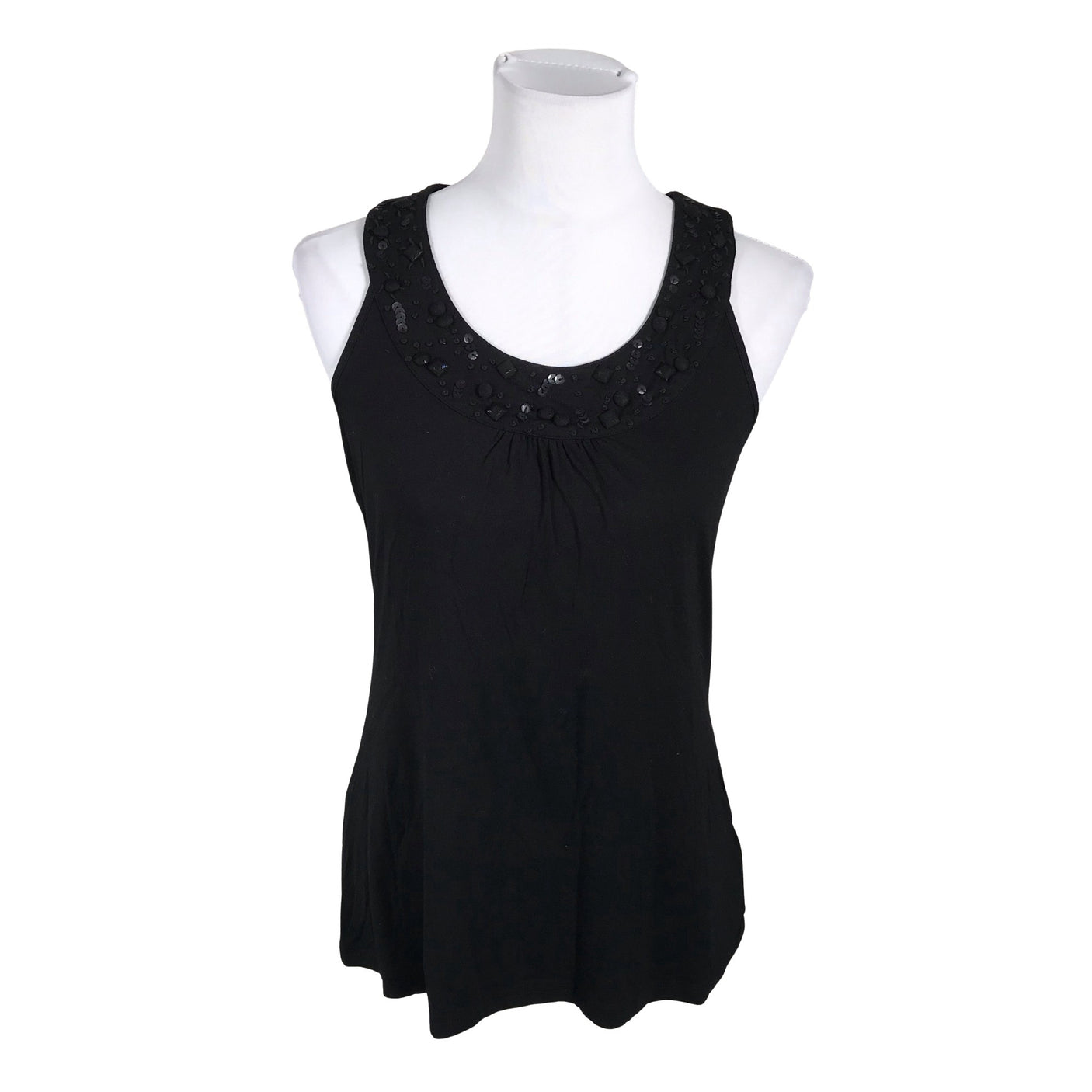 Unisex Taifun - Trikotaažist topp, suurus 38 - Must (1)