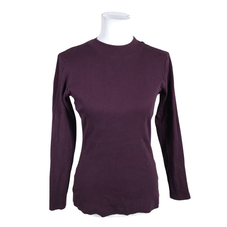 Unisex NOSH - Trikotaažist pluus, suurus 40 - Veinipunane ()