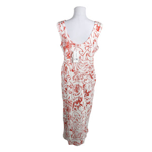 Unisex Marimekko - Trikotaažist kleit, suurus 40 - Valge (3)