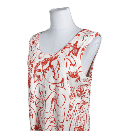 Unisex Marimekko - Trikotaažist kleit, suurus 40 - Valge (2)