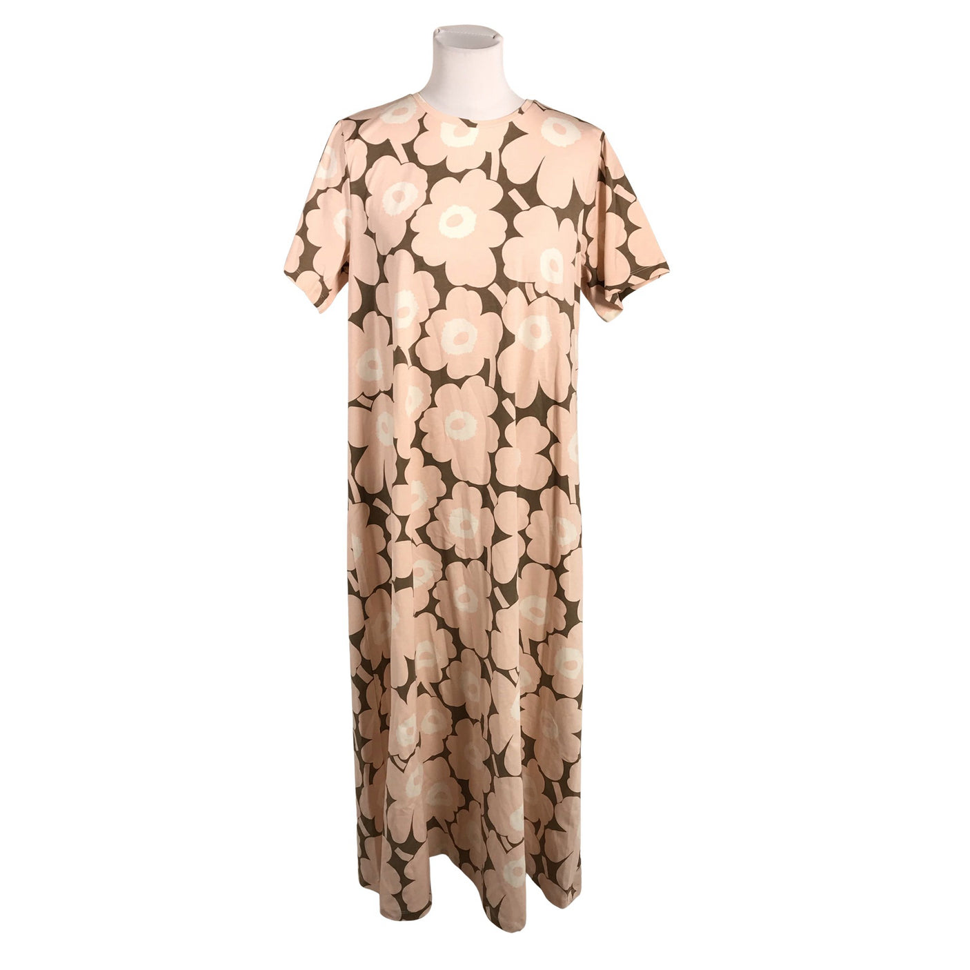 Unisex Marimekko - Trikotaažist kleit, suurus 40 - Heleroosa (1)