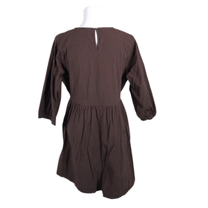 Unisex NOSH - Mitteveniv kleit, suurus 38 - Pruun (2)