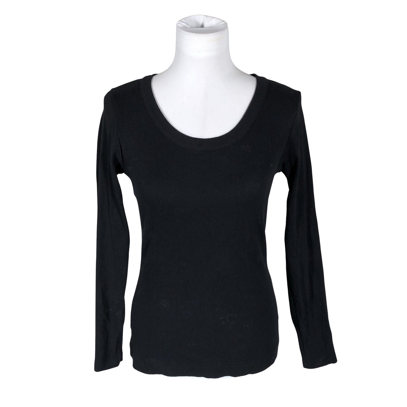 Unisex NOSH - Trikotaažist pluus, suurus 40 - Must (1)