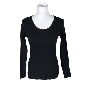 Unisex NOSH - Trikotaažist pluus, suurus 40 - Must (1)