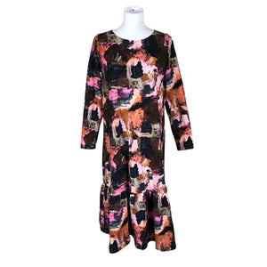Unisex Aarrelabel - Trikotaažist kleit, suurus 38 - Must (1)