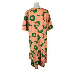 Unisex Marimekko - Trikotaažist kleit, suurus 38 - Oranž (2)
