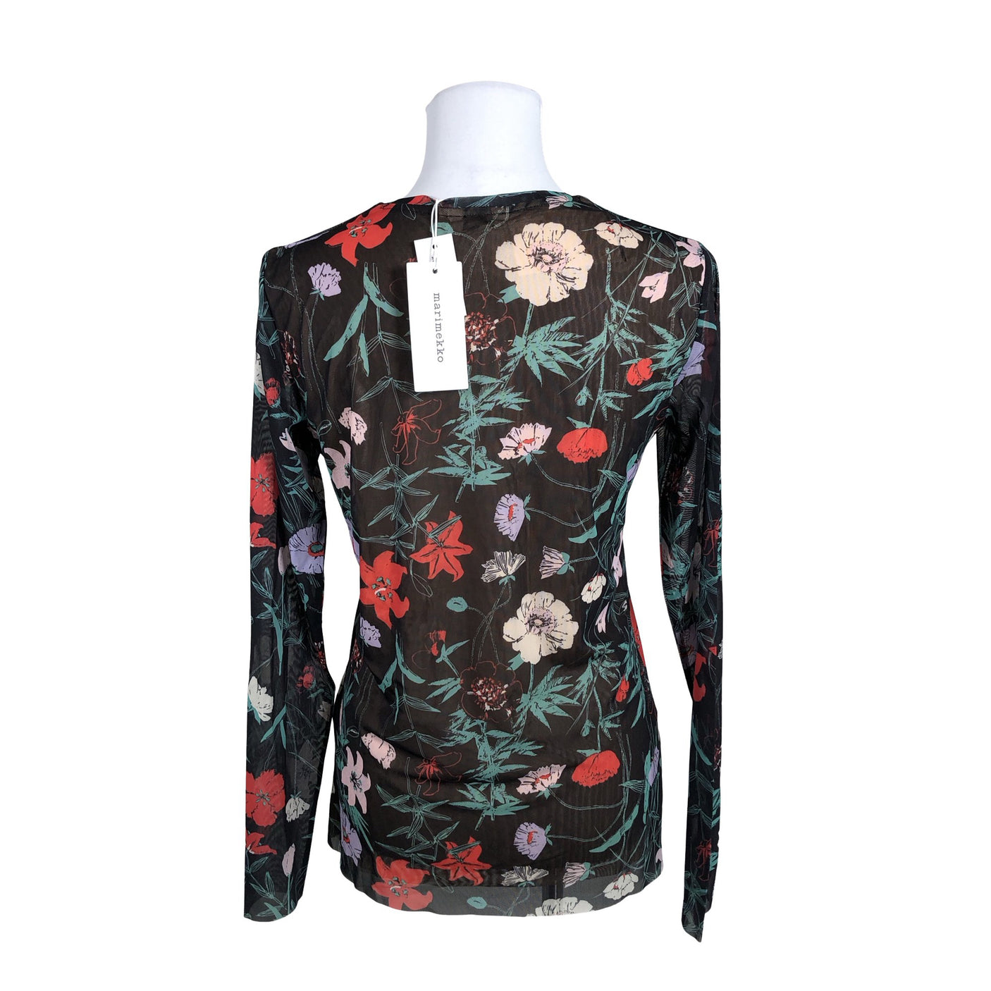 Unisex Marimekko - Trikotaažist pluus, suurus 40 - Must (3)