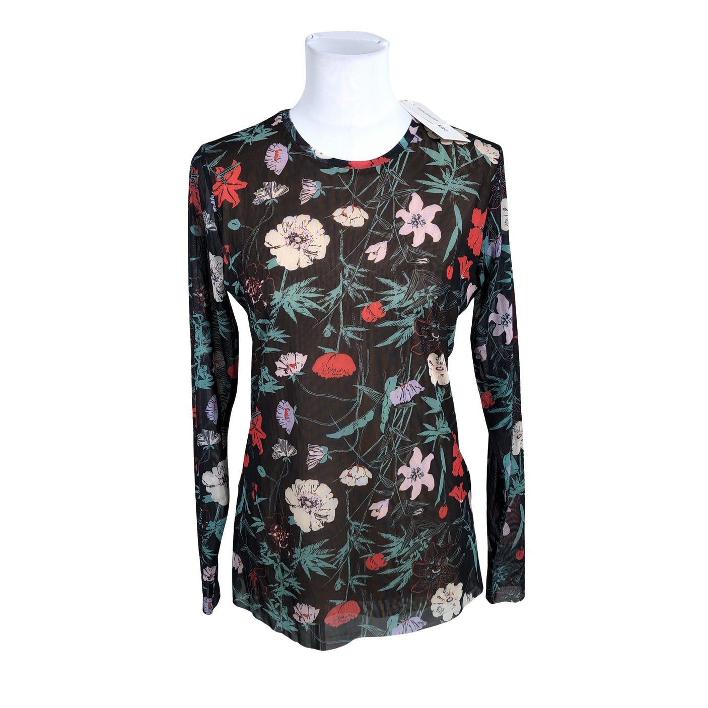 Unisex Marimekko - Trikotaažist pluus, suurus 40 - Must (1)