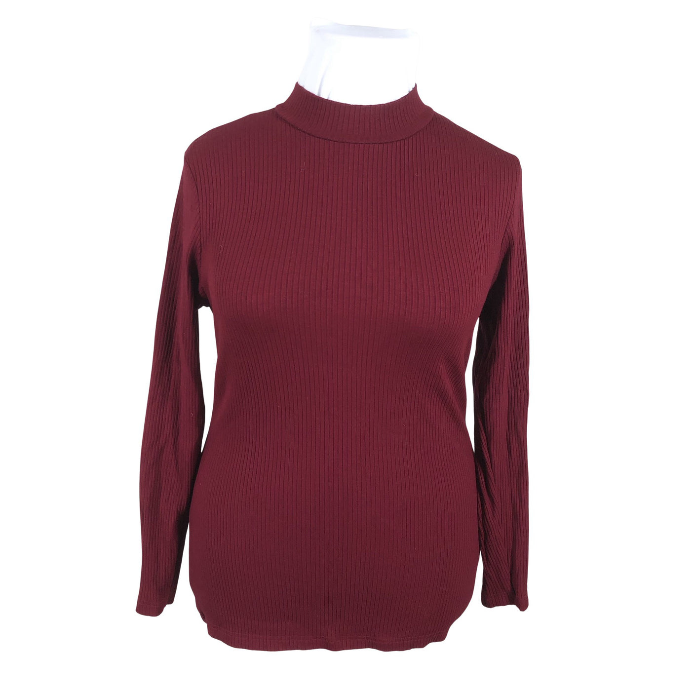 Unisex NOSH - Trikotaažist pluus, suurus 42 - Veinipunane (1)