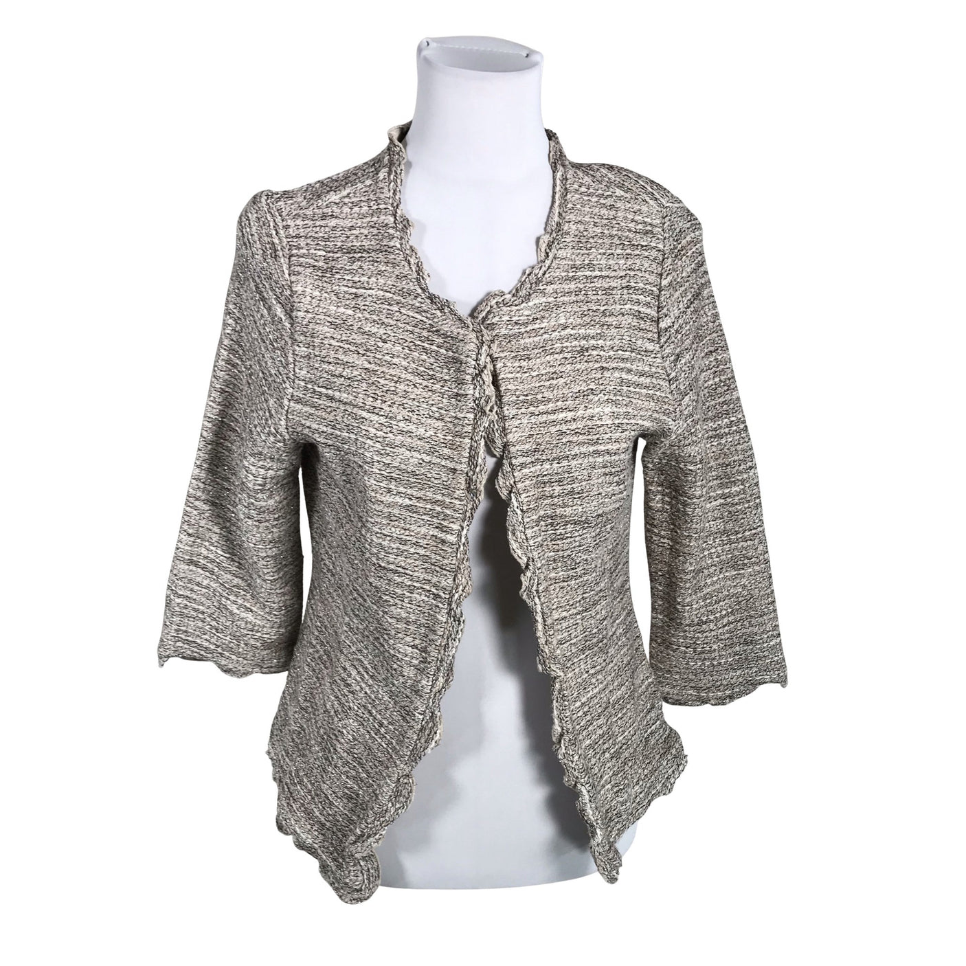 Unisex Cream - Kardigan, suurus 38 - Beige (1)