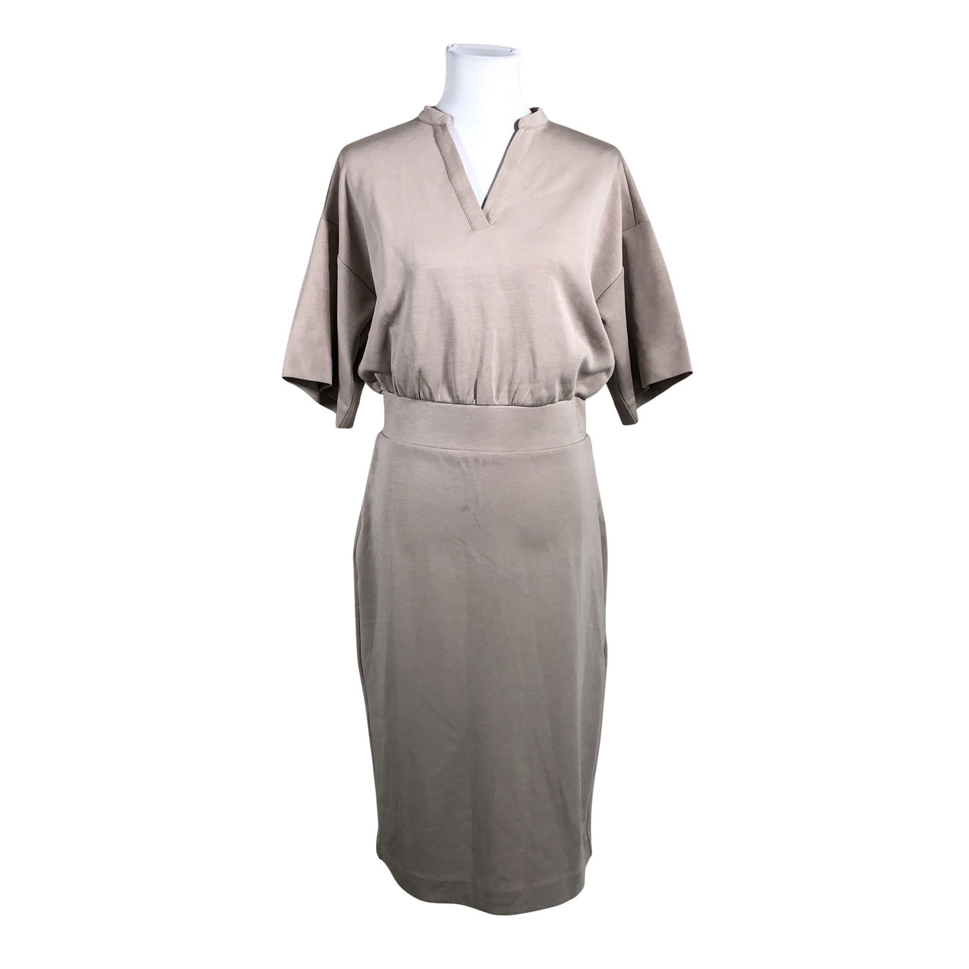 Unisex InWear - Trikotaažist kleit, suurus 40 - Beige (1)