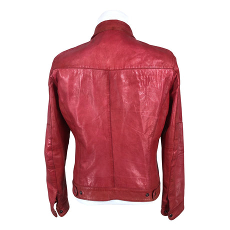Unisex Rock'n Blue - Nahktagi, suurus M - Punane (2)