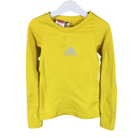 Unisex Adidas - Spordisärk, pikad käised, suurus 122 - 128 - Kollane ()
