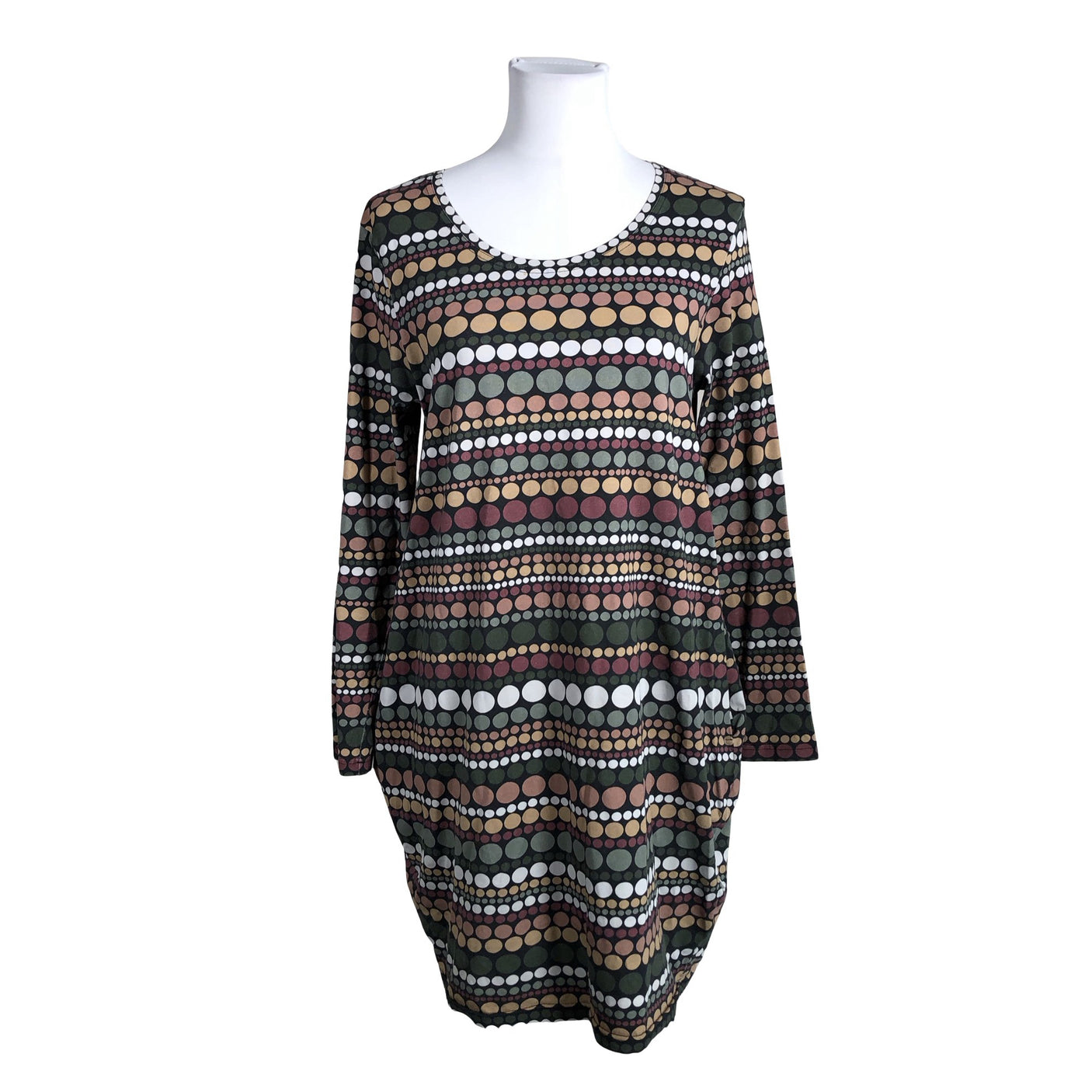 Unisex Taimi - Trikotaažist tuunika, suurus 40 - Must (1)