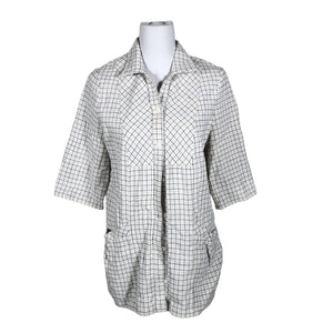 Unisex Carolin - Mitteveniv tuunika, suurus 40 - Valge (1)