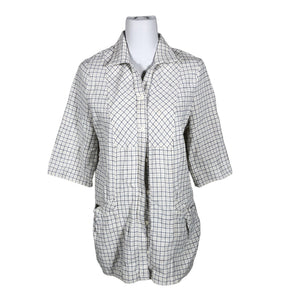 Unisex Carolin - Mitteveniv tuunika, suurus 40 - Valge (2)