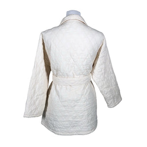 Unisex Bohemiana - Tepitud jope, suurus 40 - Valge (4)