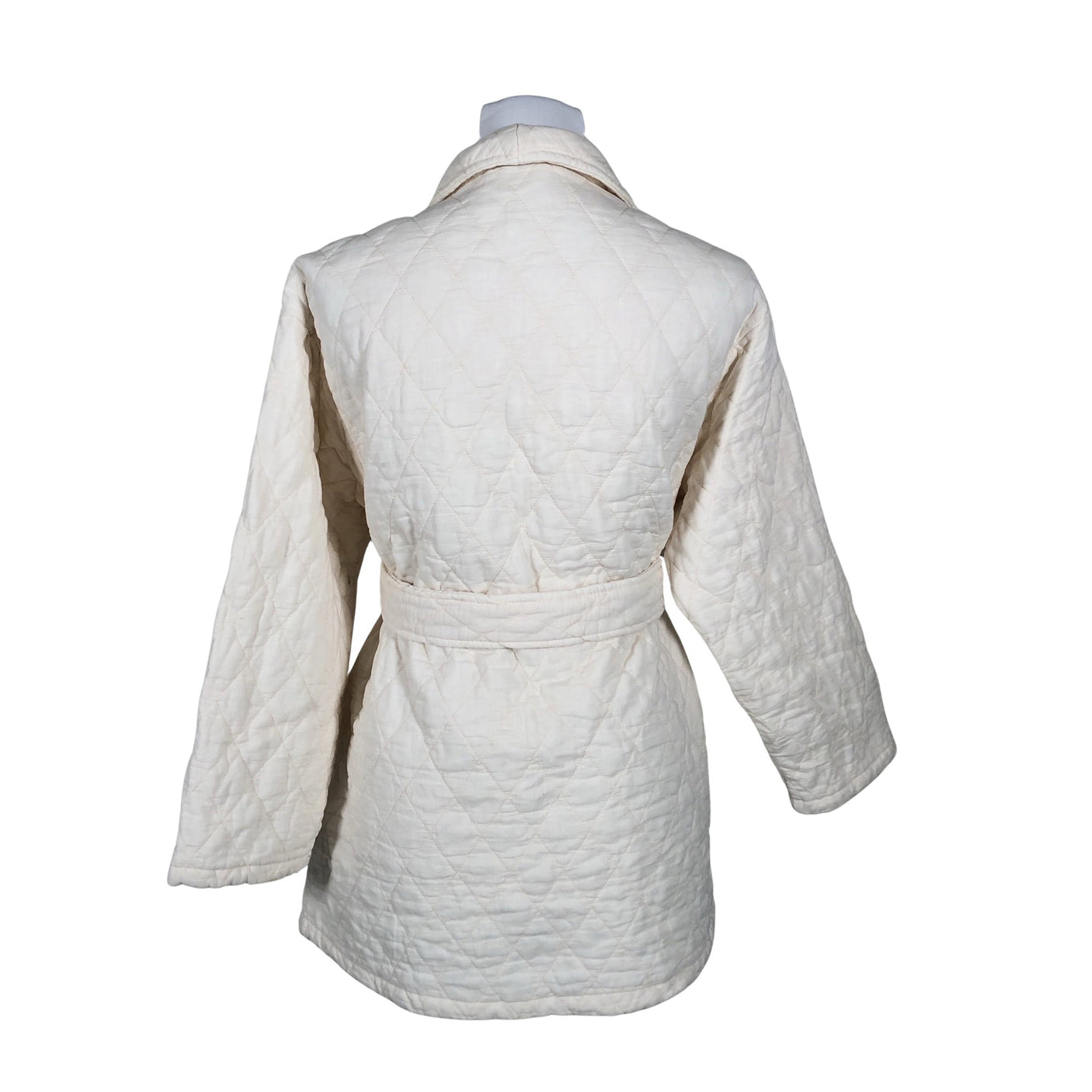 Unisex Bohemiana - Tepitud jope, suurus 40 - Valge (3)