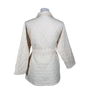 Unisex Bohemiana - Tepitud jope, suurus 40 - Valge (3)