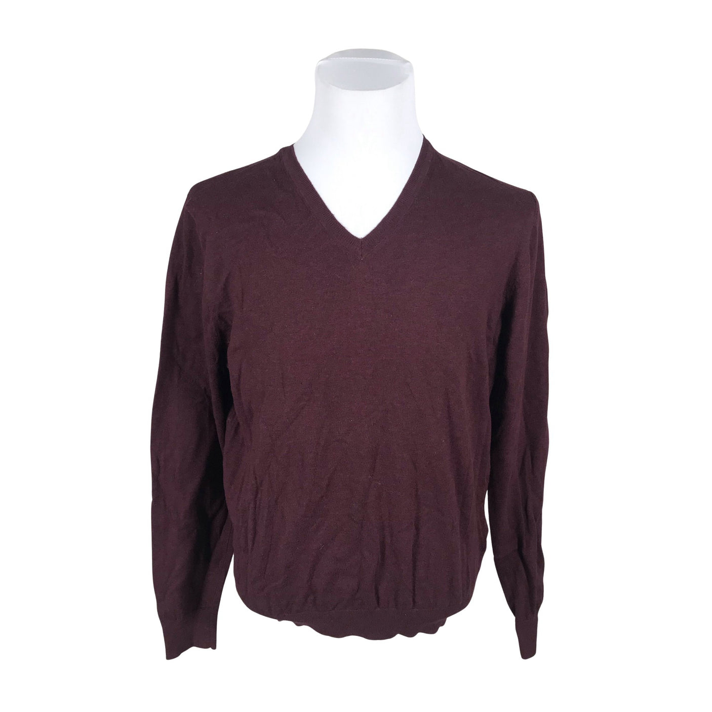 Unisex Massimo Dutti - Kampsun, suurus XL - Veinipunane (1)