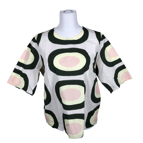 Unisex Marimekko - Lühikeste käistega pluus, suurus 42 - Roheline ()