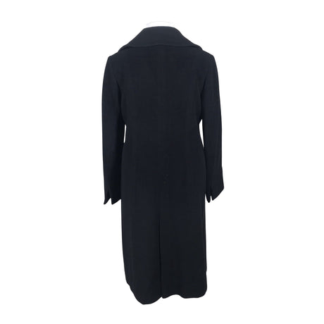 Unisex Linea - Villane mantel, suurus 42 - Must (2)