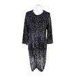Unisex Mingel - Trikotaažist kleit, suurus 40 - Must ()