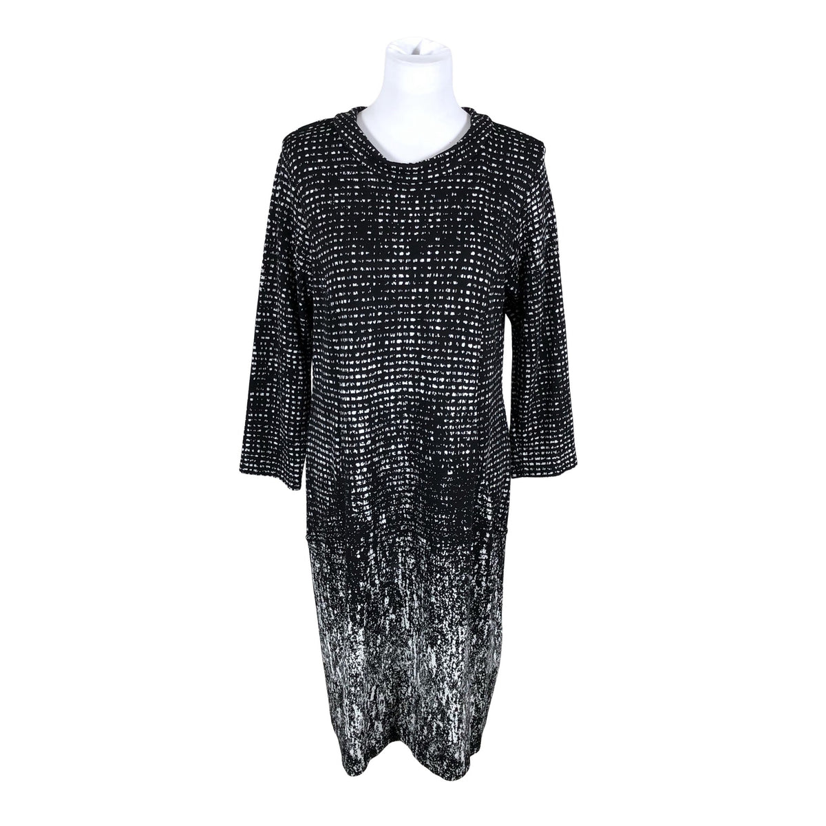 Unisex Mingel - Trikotaažist kleit, suurus 40 - Must (1)