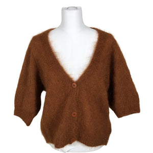 Unisex La Petite Laine - Kardigan, suurus 40 - Pruun (1)