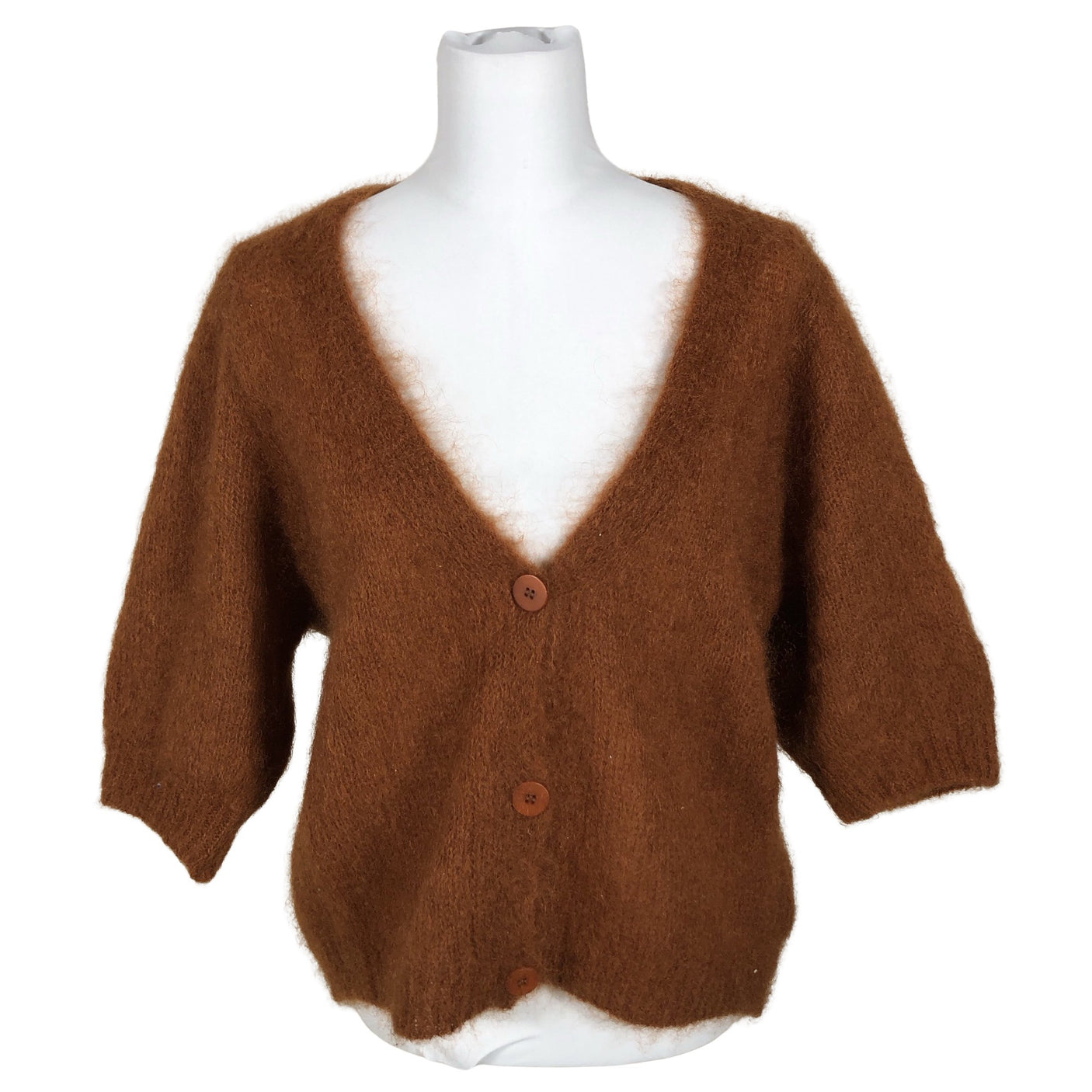 Unisex La Petite Laine - Kardigan, suurus 40 - Pruun (2)