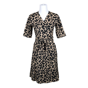 Unisex Versonpuoti - Trikotaažist kleit, suurus 36 - Pruun (2)